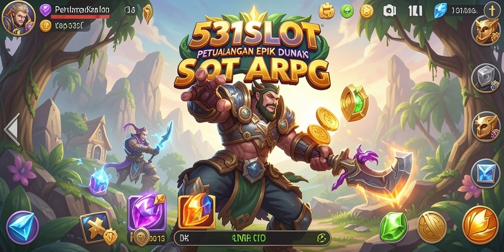 Tampilan gameplay menegangkan dan petualangan seru di 531SLOT.