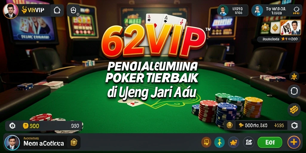 Tampilan gameplay seru dan menegangkan di 62VIP.
