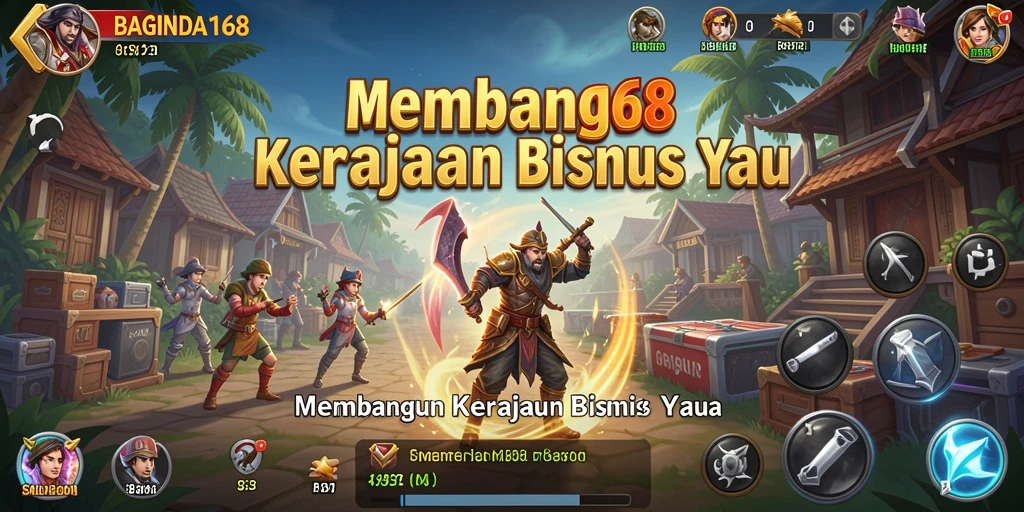 Tampilan gameplay Tycoon yang inovatif dan menarik.