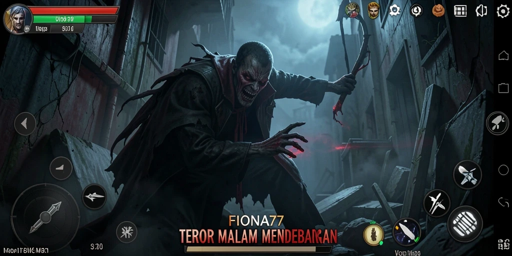 Gameplay menegangkan di dunia kegelapan FIONA77.