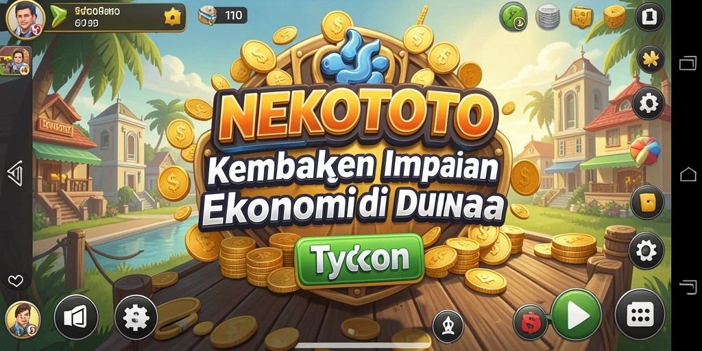 Tampilan gameplay NEKOTOTO yang menarik dan interaktif.