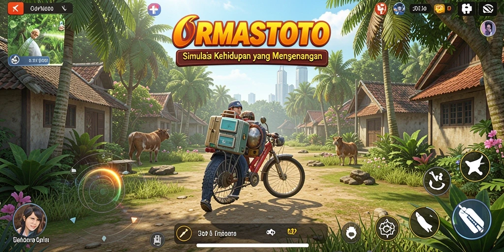 Tampilan gameplay ORMASTOTO yang memikat dan interaktif.