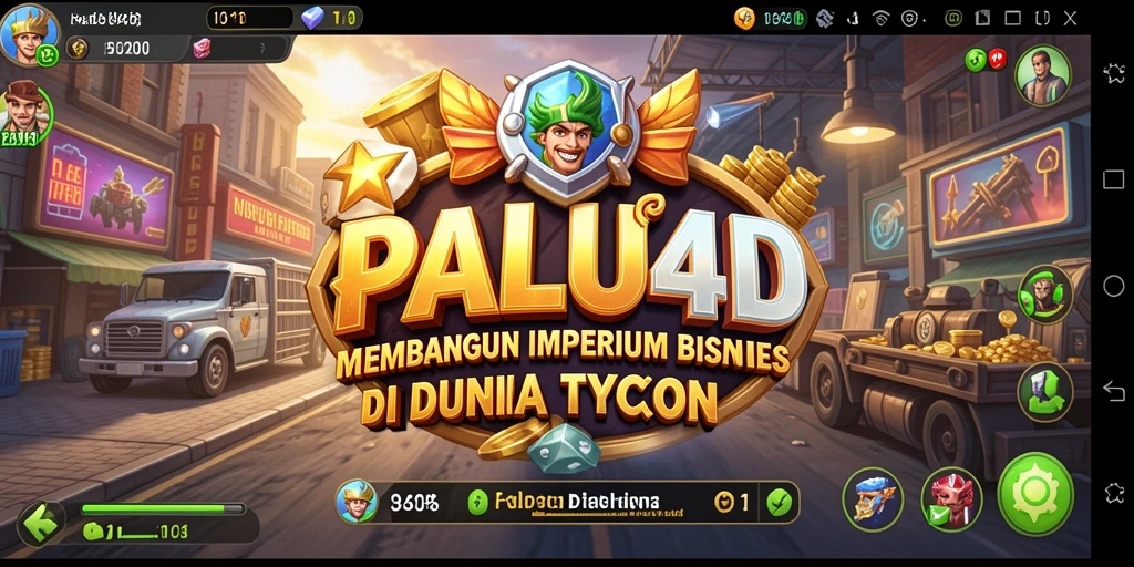 Tampilan gameplay PALU4D yang menarik dan penuh strategi Tycoon.