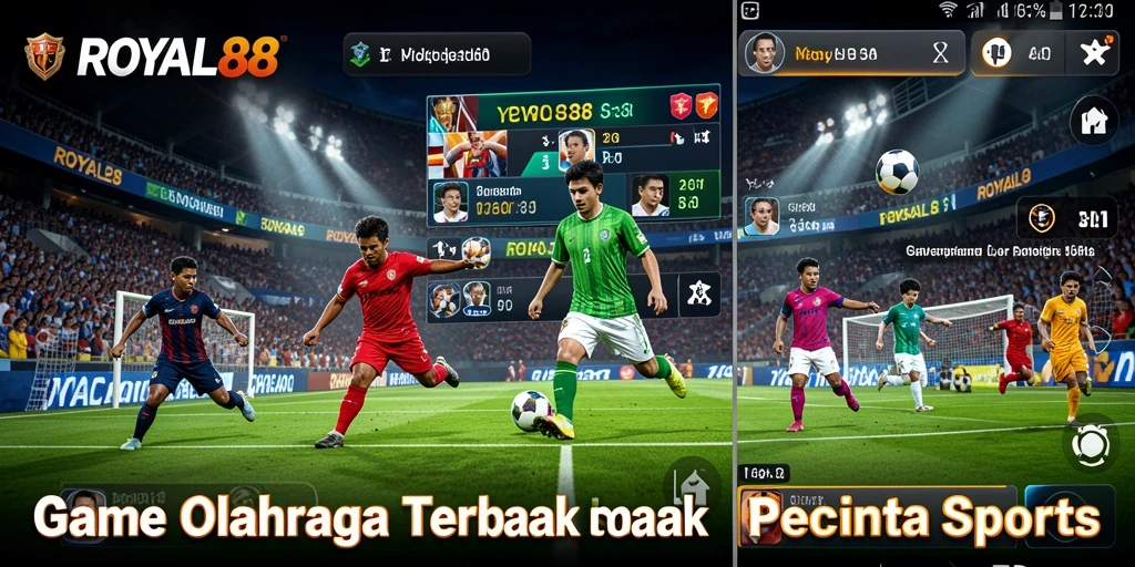 Tampilan menarik dari gameplay <strong>ROYAL88</strong> saat bertanding di olahraga.